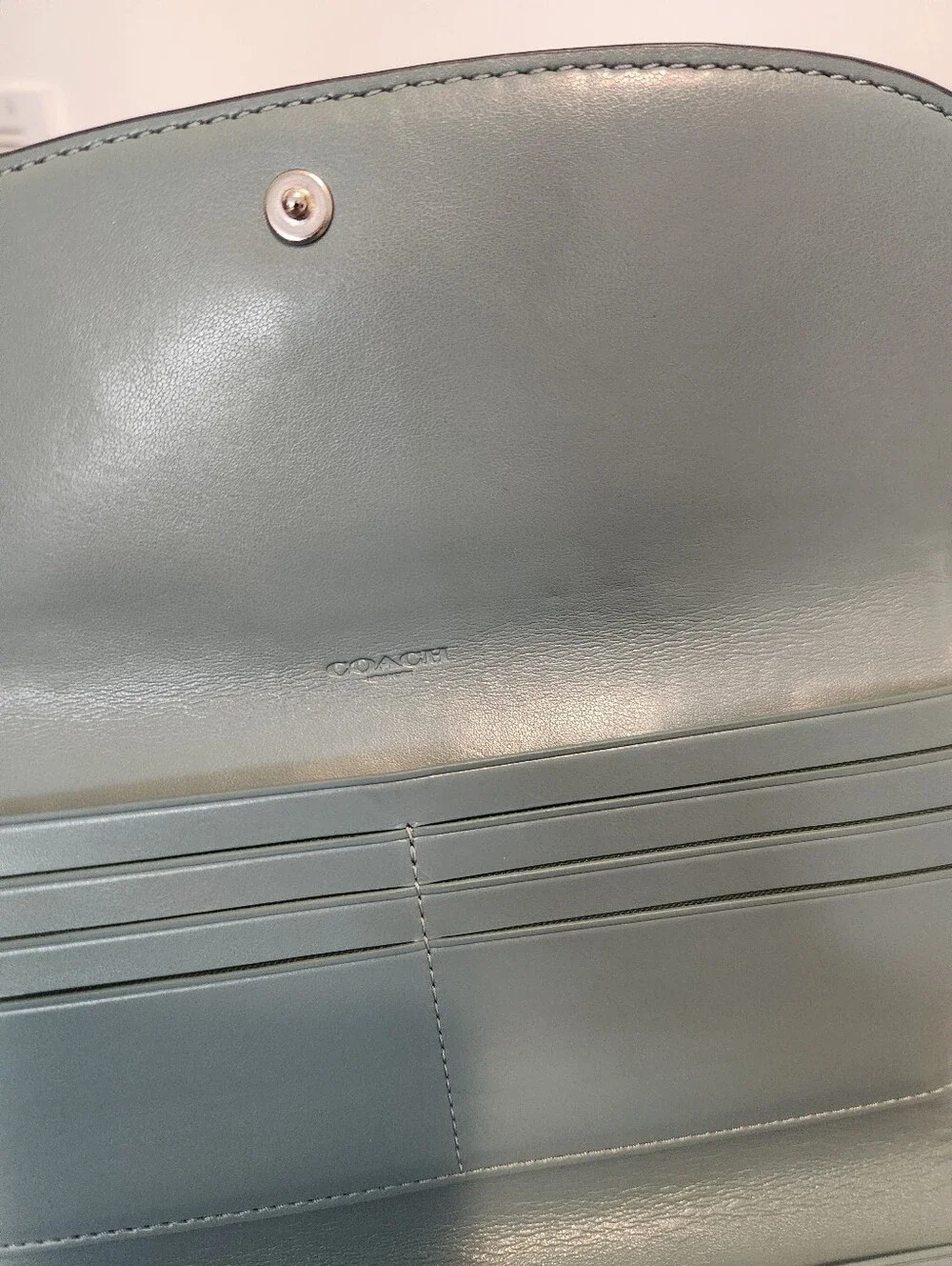 Coach Long Wallet EUC